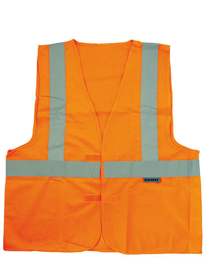 Korntex Hi-Vis Safety Vest With 3 Reflective Stripes Bremen