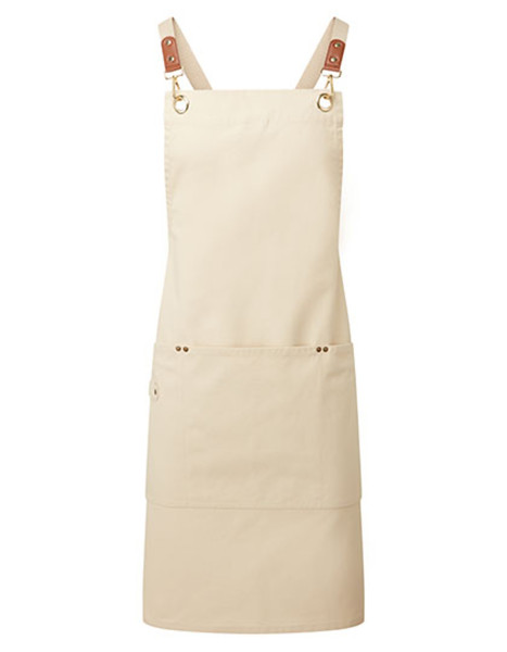 Premier Workwear Clip ‘n’ Clasp Cross-Back Bib Apron