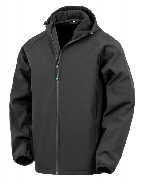 Result Genuine Recycled Men´s Recycled 3-Layer Printable Hooded Softshell Jacket