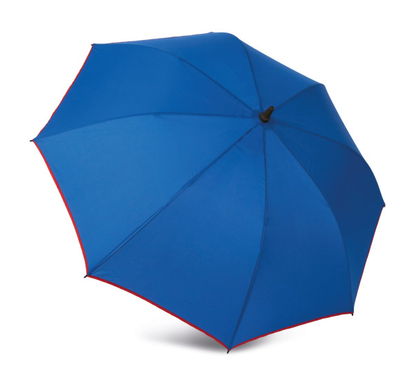 Kimood Automatik-Regenschirm Royal Blue / Red im 10er Set