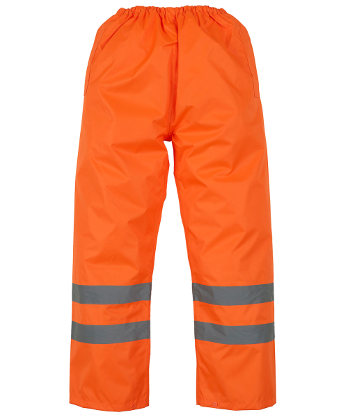 Yoko Atmungsaktive Hi-Vis Soft Flex Regenhose