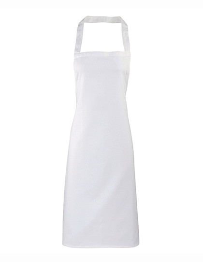 Premier Workwear Organic Cotton Bib Apron (No Pocket)