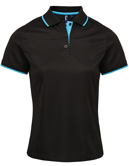Premier Workwear Women´s Contrast Coolchecker® Polo