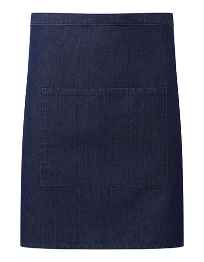 Premier Workwear Colours Mid Length Apron with Pocket