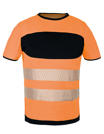 Korntex EOS Hi-Vis Workwear T-Shirt With Printing Area