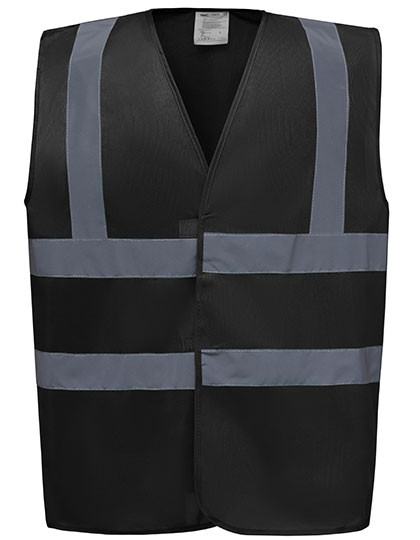 YOKO Hi-Vis 2 Bands &amp; Braces Waistcoat