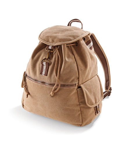 Quadra Vintage Canvas Backpack