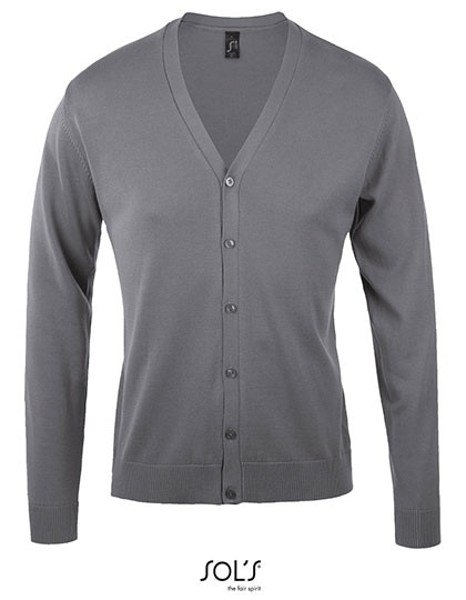 SOL´S Men´s Golden V-Neck Knitted Cardigan