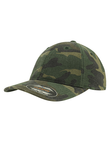 FLEXFIT Garmet Washed Camo Cap