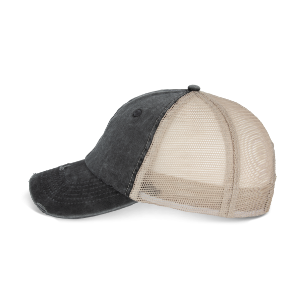 NS027 Washed black / Beige