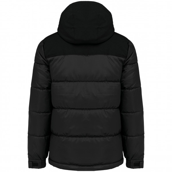 Kariban Unisex Steppparka mit Kapuze in zwei Farbtönen