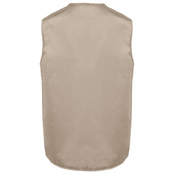 WK. Designed To Work Gefütterte Unisex-Weste aus Baumwollpolyester