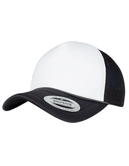 FLEXFIT Foam Trucker Cap Curved Visor