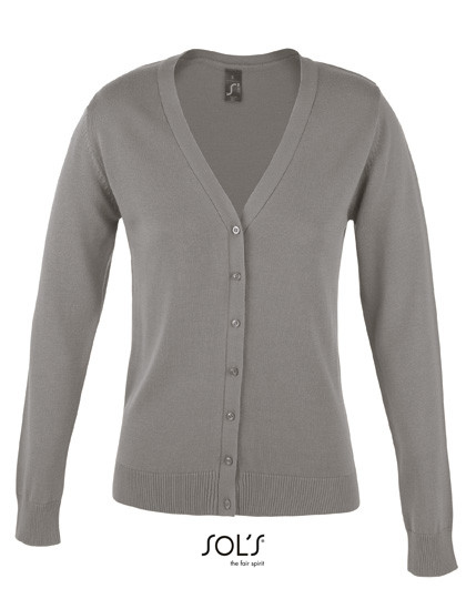 SOL´S Women´s Golden V-Neck Knitted Cardigan