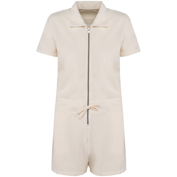 Native Spirit Umweltfreundliches Short-Jumpsuit aus Frottee für Damen