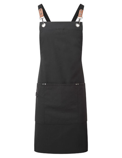 Premier Workwear Clip ‘n’ Clasp Cross-Back Bib Apron