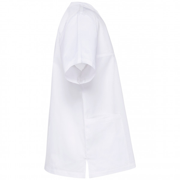 WK. Designed To Work Kurzärmlige Unisex-Tunika aus Baumwolle