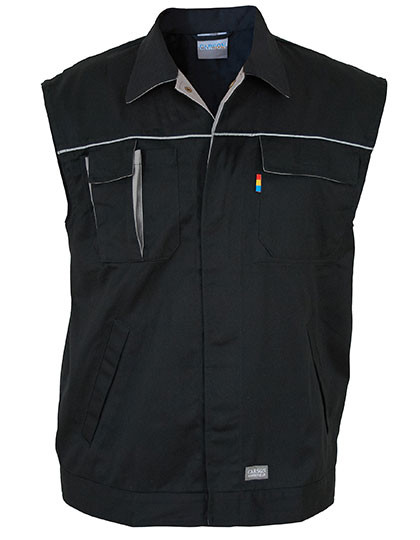 Carson Contrast Contrast Work Vest