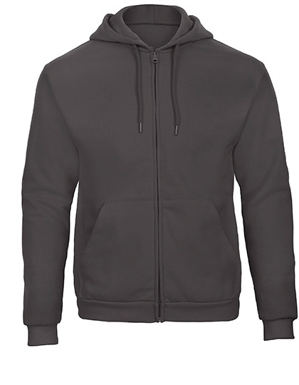 B&amp;C ID.205 Hooded Full Zip Sweatshirt