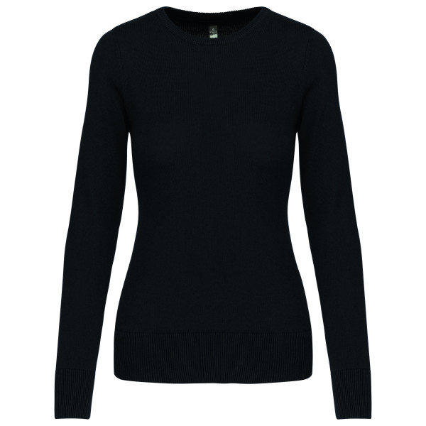 Kariban Damen Pullover Rundhals