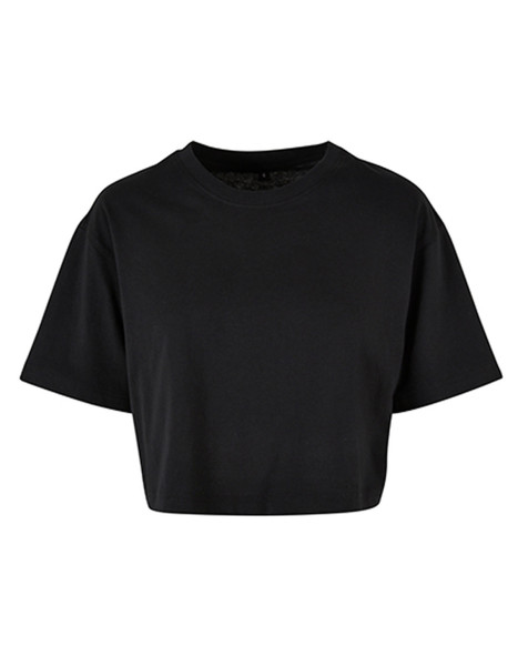 Build Your Brand Ladies Short Oversized Tee