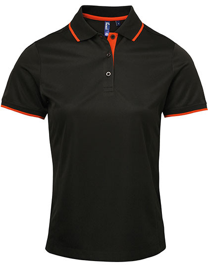 Premier Workwear Women´s Contrast Coolchecker® Polo