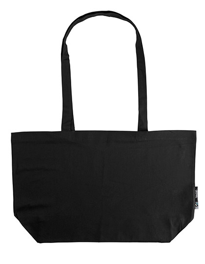 Neutral Shopping Bag With Gusset