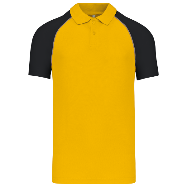 Kariban Baseball > Kurzarm Poloshirt