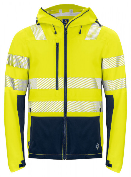 Projob Arbeitsjacke 6416 Shelljacke EN ISO 20471 Klasse 3/2