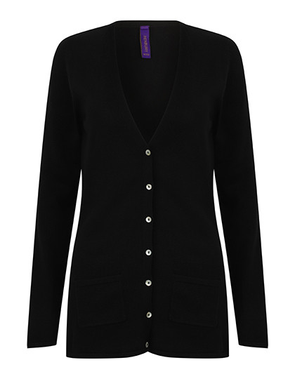 Henbury Ladies´ Lightweight V-Neck Cardigan