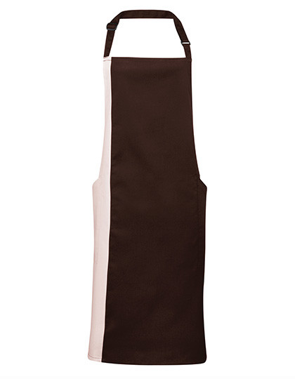 Premier Workwear Colours Collection Contrast Bib Apron