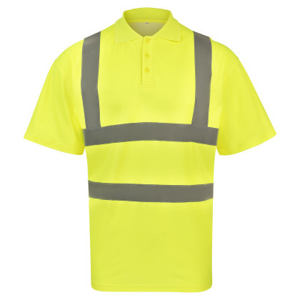 Korntex High-End Polycotton Hi-Vis Polo Shirt Cambridge