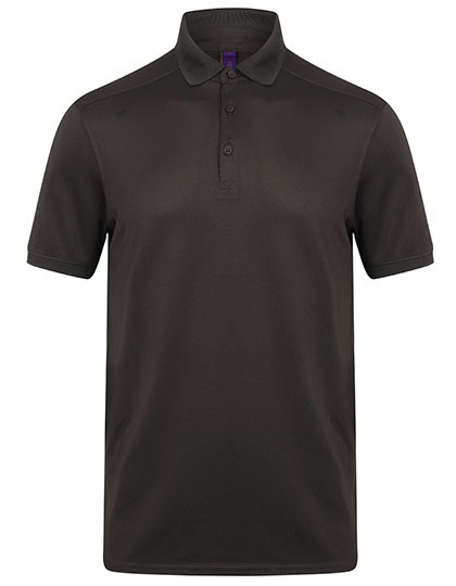 Henbury Men´s Slim Fit Stretch Polo Shirt + Wicking Finish