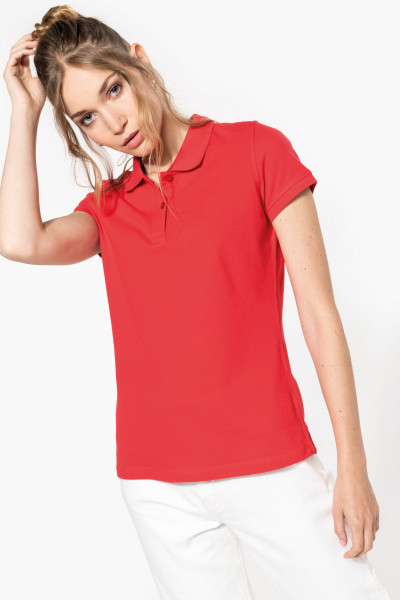 Kariban Damen Piqué Poloshirt Kurzarm