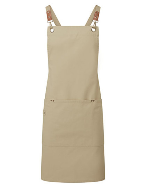 Premier Workwear Clip ‘n’ Clasp Cross-Back Bib Apron