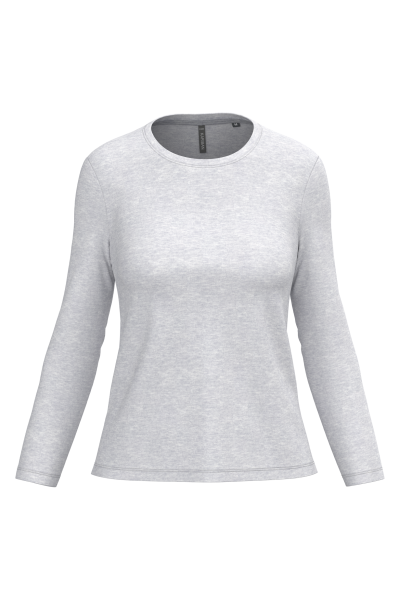 Kariban Ladies long-sleeved crew neck T-shirt