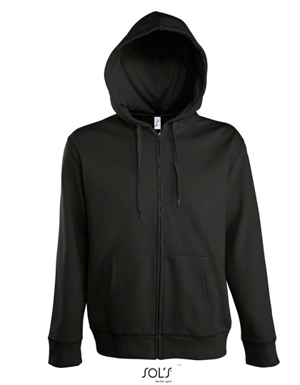 SOL´S Men´s Hooded Zipped Jacket Seven