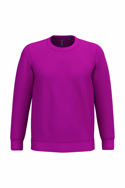 Kariban Sweatshirt mit Rundhalsausschnitt