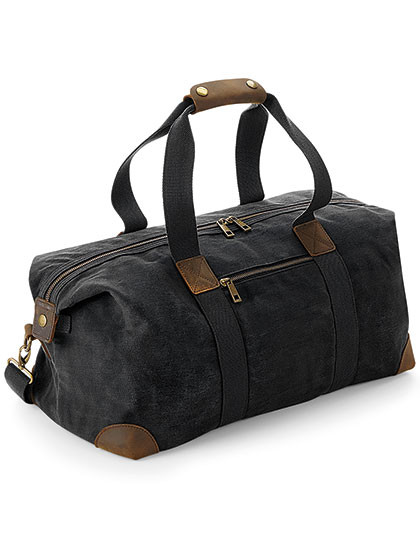 Quadra Heritage Waxed Canvas Holdall