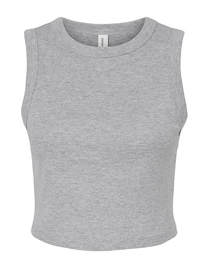 Bella Women´s Micro Rib Muscle Crop Tank