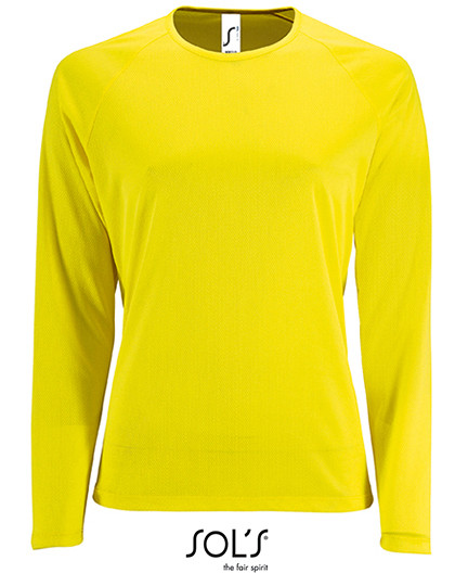 SOL´S Women´s Long Sleeve Sports T-Shirt Sporty