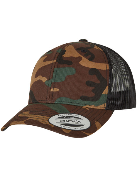 FLEXFIT Retro Trucker Camo Cap