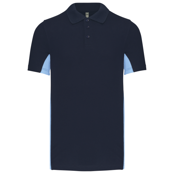 Kariban Flag > poloshirt bicolor kurzarm