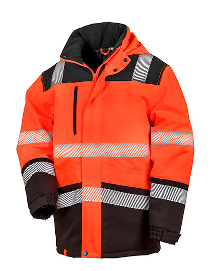 Result Safe-Guard Printable Waterproof Softshell Safety Coat