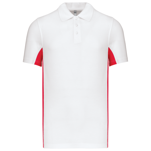 Kariban Flag > poloshirt bicolor kurzarm