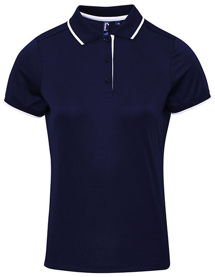 Premier Workwear Women´s Contrast Coolchecker® Polo