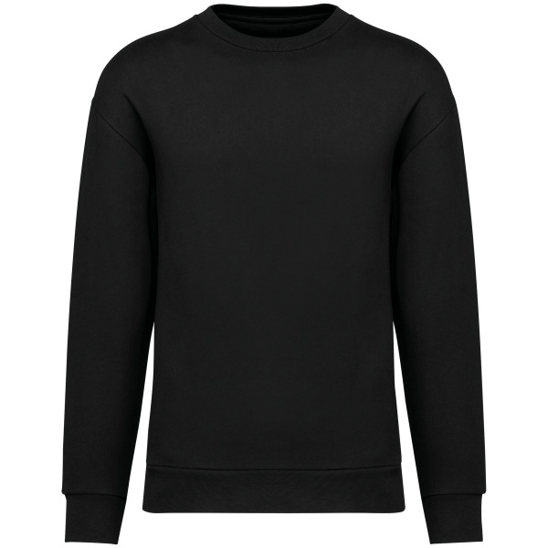 Native Spirit Umweltfreundliches Unisex Sweatshirt mit Rundhalsausschnitt und hängenden Schultern au