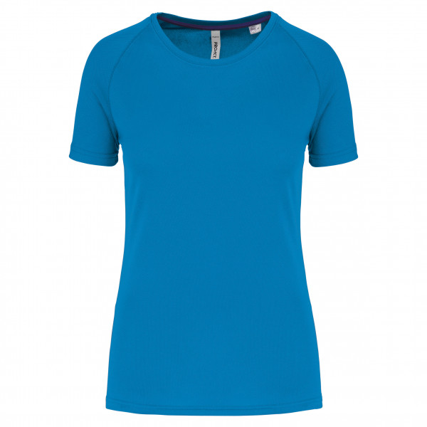 PROACT® Damen-Sportshirt aus Recyclingmaterial mit Rundhalsausschnitt