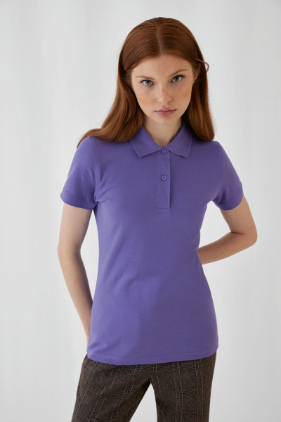 B&amp;C Ladies organic polo shirt