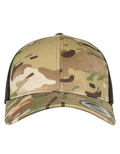 FLEXFIT Retro Trucker Multicam Cap